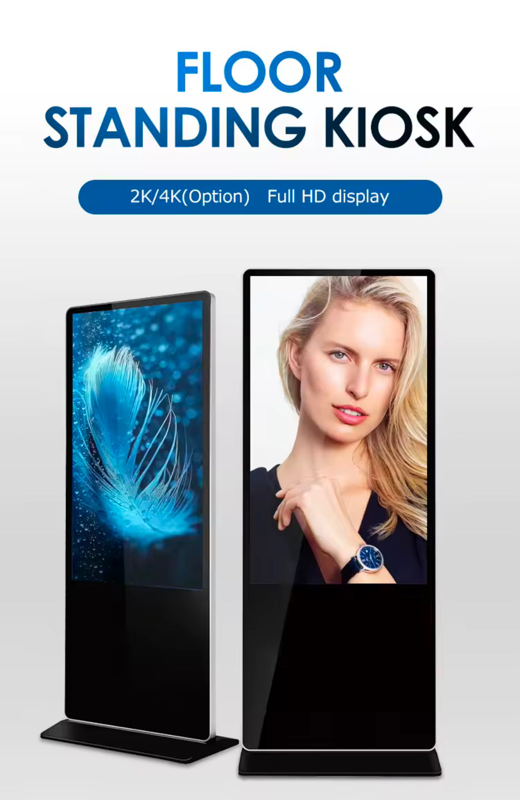 ADVERTISING SELF SERVICE KIOSK