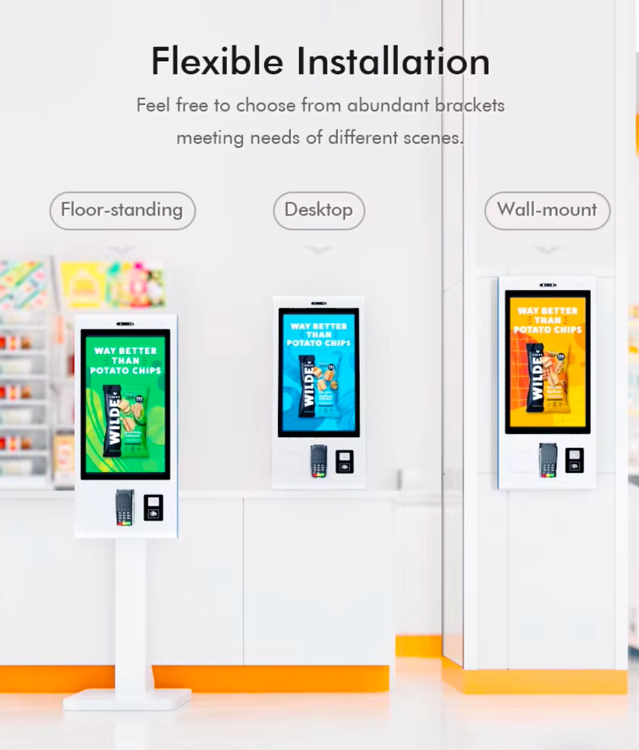 ALL INCLUSIVE SELF SERVICE KIOSK