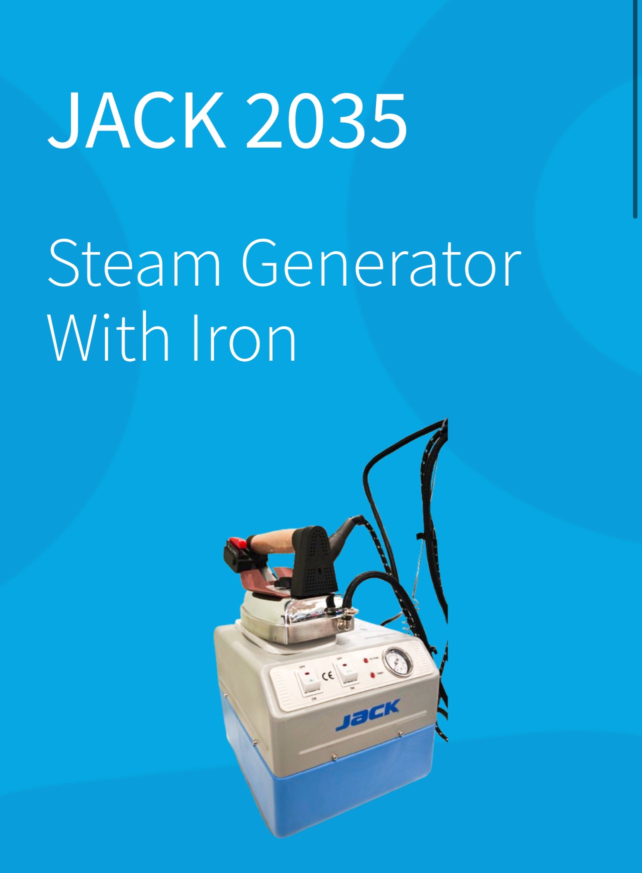 JACK 2035 STEAM IRON