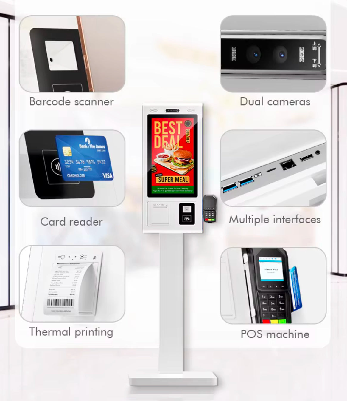 ALL INCLUSIVE SELF SERVICE KIOSK