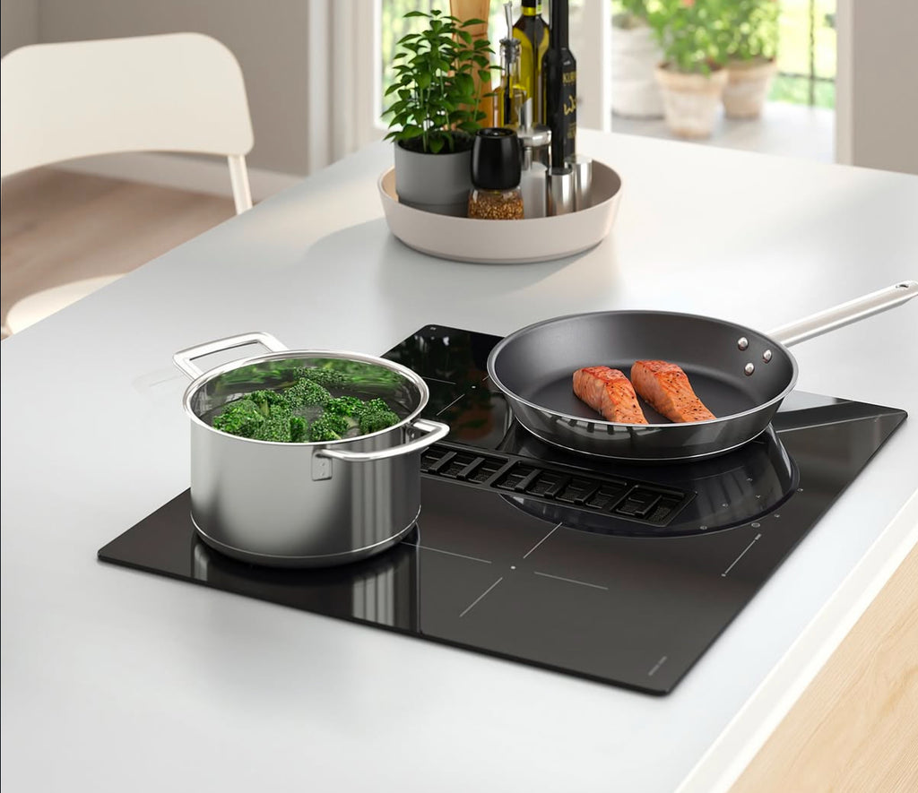 90 CM  BUILT-IN EXTRACTOR INDUCTION COOKTOP