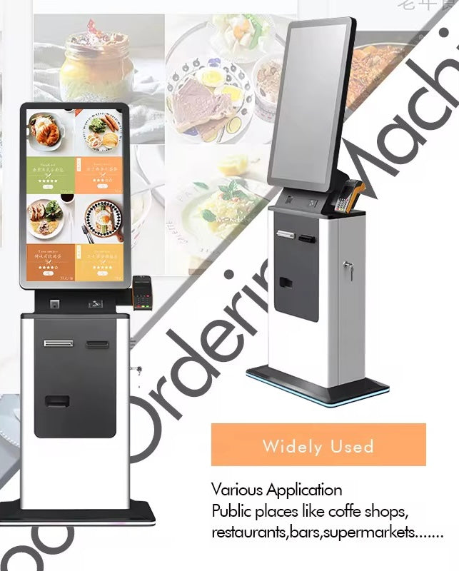 ADVANCED SELF CHECKOUT WITH CASH/ COIN ACCEPTING PAYMENT